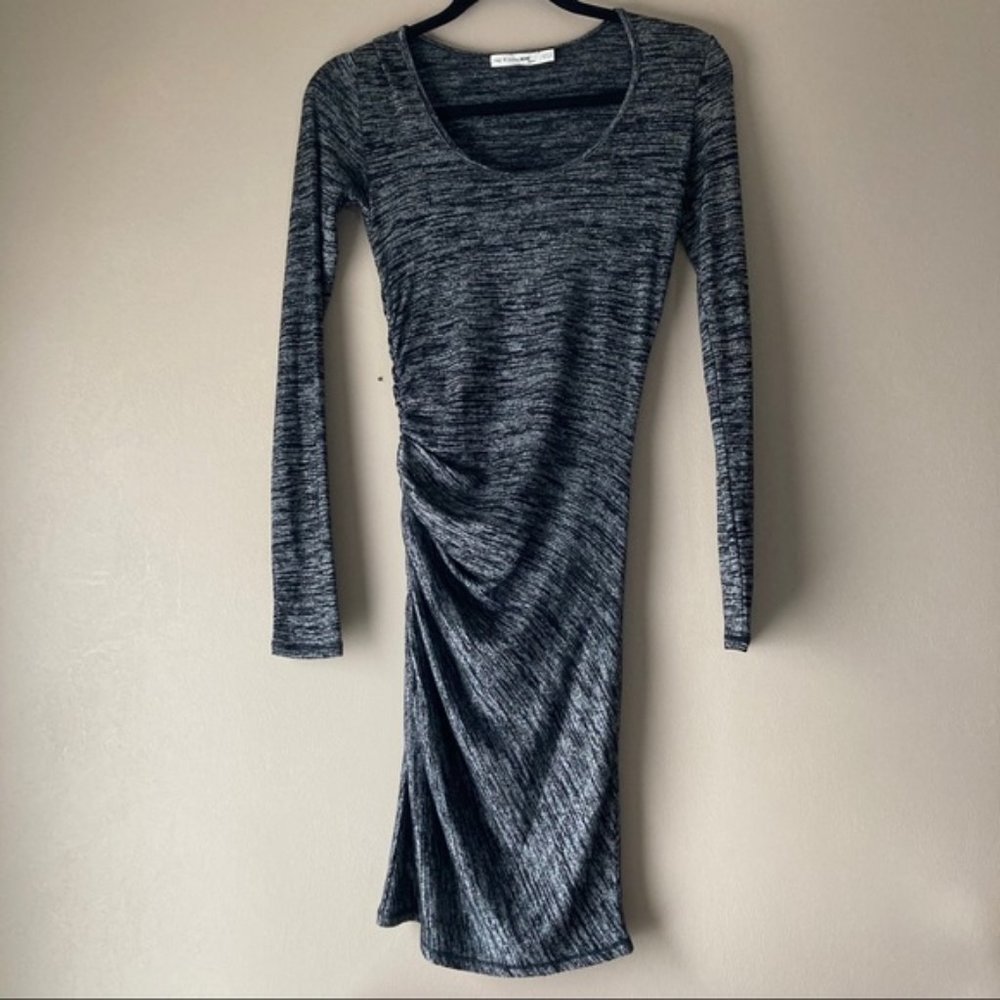 rag & bone/JEAN Twist Long Sleeve Sheath Cocktail Dress - Picture 5 of 7